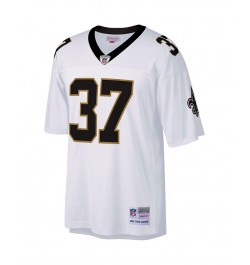 Men's Steve Gleason White New Orleans Saints Big and Tall 2006 Retired Player Replica Jersey $83.30 Jersey