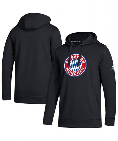 Men's Black Bayern Munich Primary Logo Pullover Hoodie $29.28 Sweatshirt