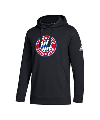 Men's Black Bayern Munich Primary Logo Pullover Hoodie $29.28 Sweatshirt