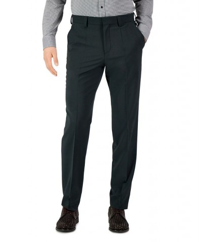 Boss Men's Modern-Fit Super Flex Suit Pants Green $87.36 Suits