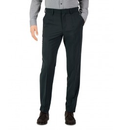 Boss Men's Modern-Fit Super Flex Suit Pants Green $87.36 Suits