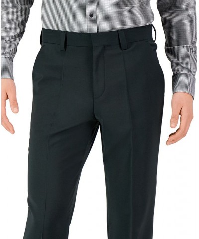 Boss Men's Modern-Fit Super Flex Suit Pants Green $87.36 Suits