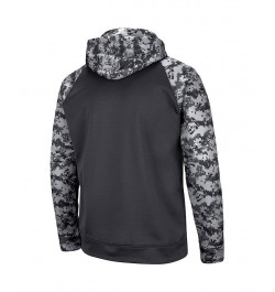 Men's Charcoal Purdue Boilermakers OHT Military-Inspired Appreciation Digi Camo Big and Tall Pullover Hoodie $36.75 Sweatshirt