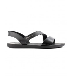 Women's Vibe Comfort Sparkle Sandals Black $20.70 Shoes