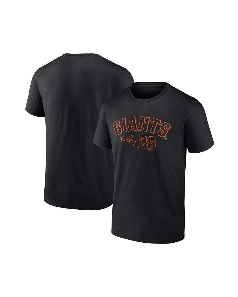 Men's Branded Buster Posey Black San Francisco Giants Player Name and Number T-shirt $18.62 T-Shirts