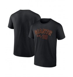 Men's Branded Buster Posey Black San Francisco Giants Player Name and Number T-shirt $18.62 T-Shirts