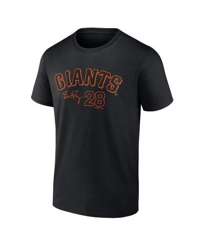 Men's Branded Buster Posey Black San Francisco Giants Player Name and Number T-shirt $18.62 T-Shirts