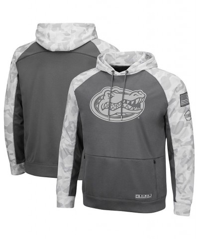 Men's Gray, Arctic Camo Florida Gators OHT Military-Inspired Appreciation Tonal Raglan Pullover Hoodie $40.00 Sweatshirt