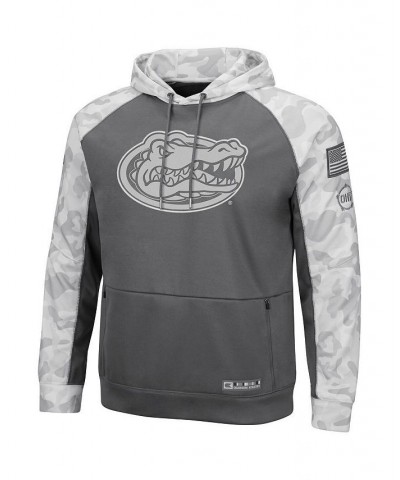 Men's Gray, Arctic Camo Florida Gators OHT Military-Inspired Appreciation Tonal Raglan Pullover Hoodie $40.00 Sweatshirt