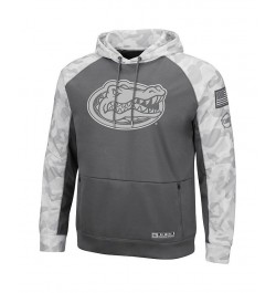 Men's Gray, Arctic Camo Florida Gators OHT Military-Inspired Appreciation Tonal Raglan Pullover Hoodie $40.00 Sweatshirt