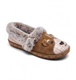 Women's BOBS Too Cozy - Cutie Pupz Slippers Brown $18.00 Shoes