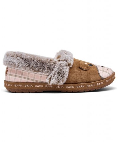 Women's BOBS Too Cozy - Cutie Pupz Slippers Brown $18.00 Shoes