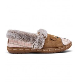 Women's BOBS Too Cozy - Cutie Pupz Slippers Brown $18.00 Shoes