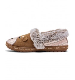 Women's BOBS Too Cozy - Cutie Pupz Slippers Brown $18.00 Shoes