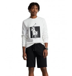 Men's Big Pony Double-Knit Sweatshirt White $69.56 Sweatshirt