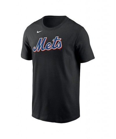 Men's Justin Verlander Black New York Mets 2023 Name and Number T-shirt $27.99 T-Shirts