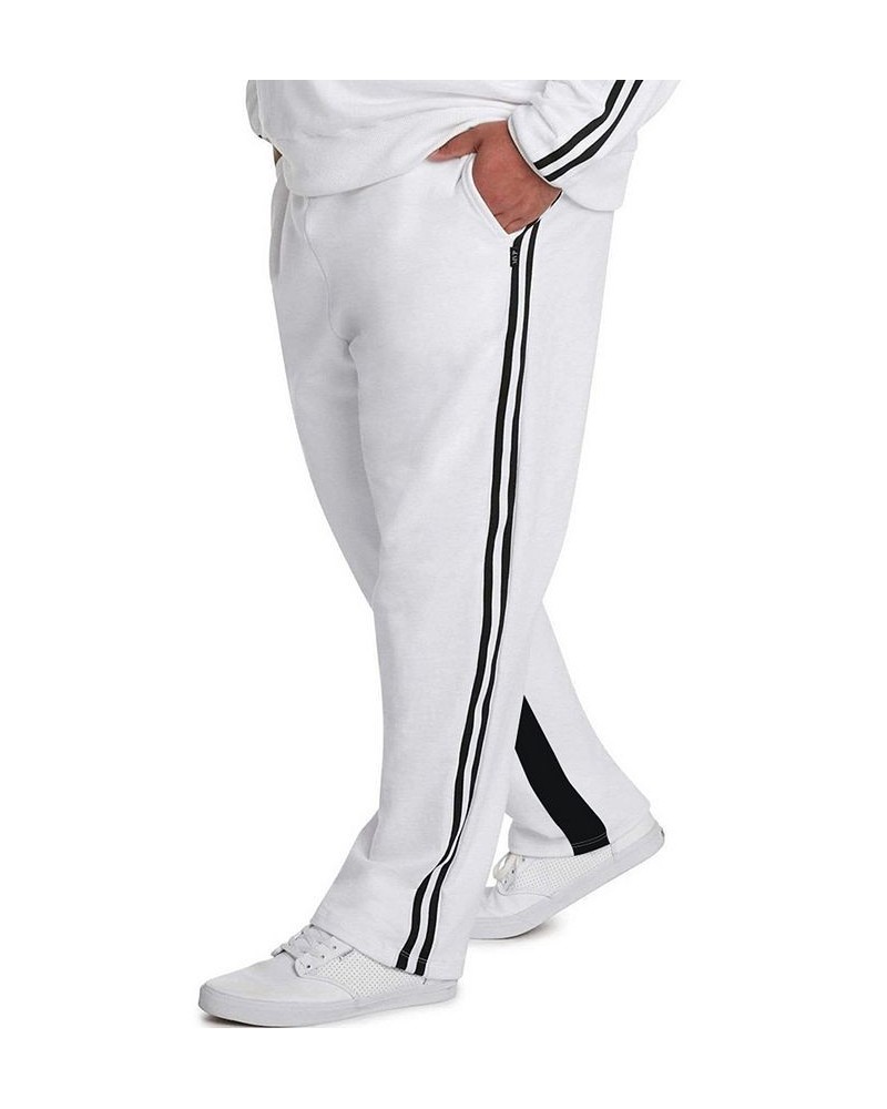 Men's Striped Track Pants White $54.45 Pants