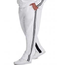 Men's Striped Track Pants White $54.45 Pants