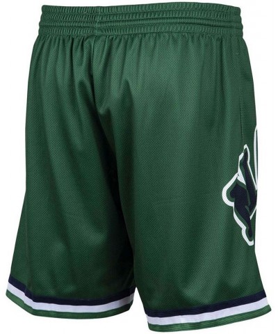 Men's Green Dallas Mavericks Hardwood Classics Big Face 2.0 Shorts $30.38 Shorts