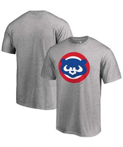 Men's Big and Tall Heathered Gray Chicago Cubs Cooperstown Collection Huntington Team T-shirt $18.06 T-Shirts