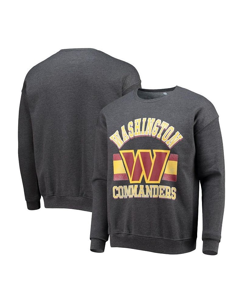 Men's NFL x Darius Rucker Collection by Charcoal Washington Commanders Sponge Fleece Pullover Sweatshirt $34.44 Sweatshirt