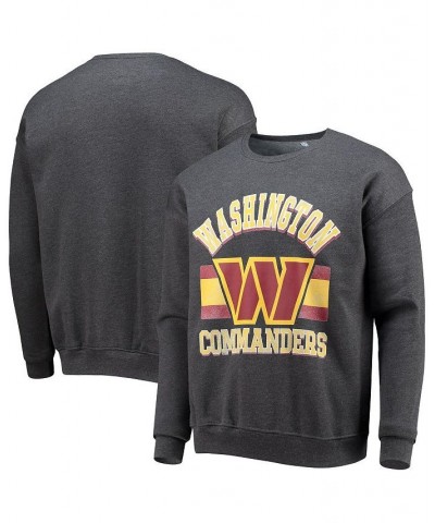 Men's NFL x Darius Rucker Collection by Charcoal Washington Commanders Sponge Fleece Pullover Sweatshirt $34.44 Sweatshirt