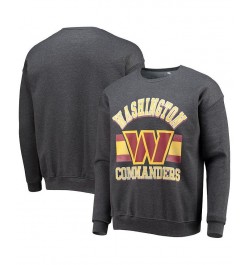 Men's NFL x Darius Rucker Collection by Charcoal Washington Commanders Sponge Fleece Pullover Sweatshirt $34.44 Sweatshirt