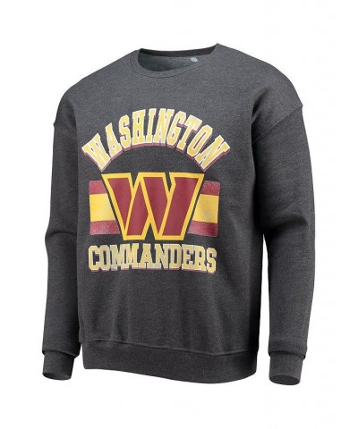 Men's NFL x Darius Rucker Collection by Charcoal Washington Commanders Sponge Fleece Pullover Sweatshirt $34.44 Sweatshirt