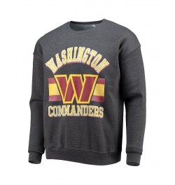 Men's NFL x Darius Rucker Collection by Charcoal Washington Commanders Sponge Fleece Pullover Sweatshirt $34.44 Sweatshirt