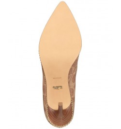 Women's Waverly Beadchain Pumps Brown $63.55 Shoes