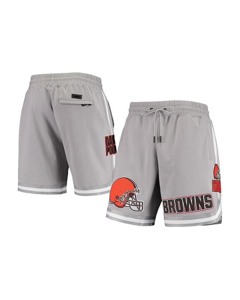 Men's Gray Cleveland Browns Core Shorts $52.80 Shorts