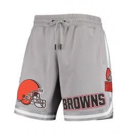 Men's Gray Cleveland Browns Core Shorts $52.80 Shorts