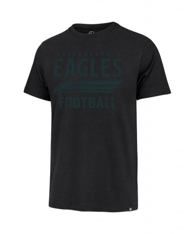 Men's Black Philadelphia Eagles Wordmark Rider Franklin T-shirt $26.09 T-Shirts