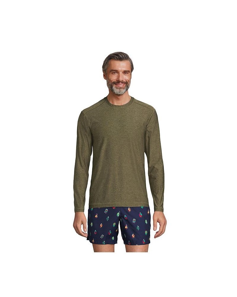 Men's Long Sleeve UPF 50 Swim Tee Rash Guard PD02 $29.12 Swimsuits