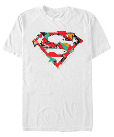 DC Men's Superman Geometric Chest Logo Short Sleeve T-Shirt $19.59 T-Shirts