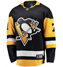 Men's Branded Evgeni Malkin Black Pittsburgh Penguins Breakaway Player Jersey $70.30 Jersey