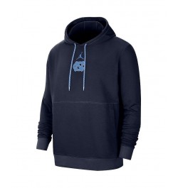 Men's Brand Navy North Carolina Tar Heels Practice Pullover Hoodie $37.50 Sweatshirt