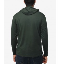 Men's Soft Stretch Long Sleeve Hoodie Hunter $22.05 Sweatshirt