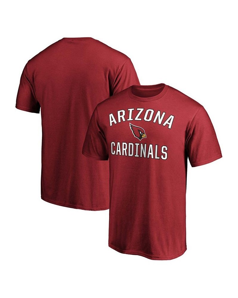 Men's Cardinal Arizona Cardinals Victory Arch T-shirt $16.72 T-Shirts