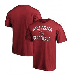 Men's Cardinal Arizona Cardinals Victory Arch T-shirt $16.72 T-Shirts