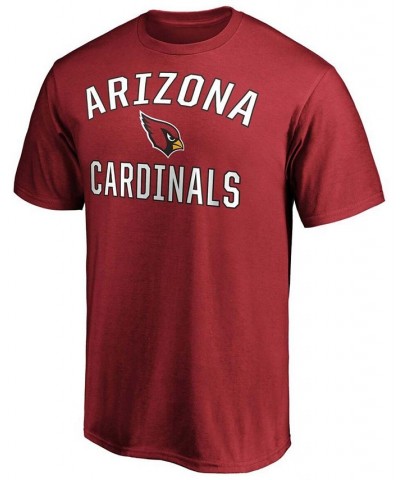 Men's Cardinal Arizona Cardinals Victory Arch T-shirt $16.72 T-Shirts