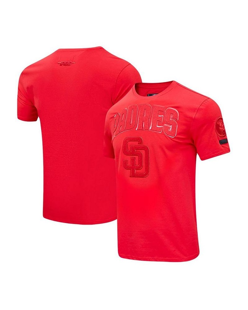 Men's San Diego Padres Classic Triple Red T-shirt $27.95 T-Shirts