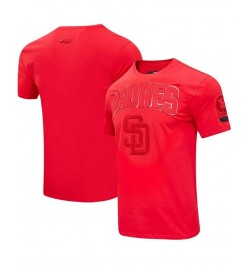 Men's San Diego Padres Classic Triple Red T-shirt $27.95 T-Shirts