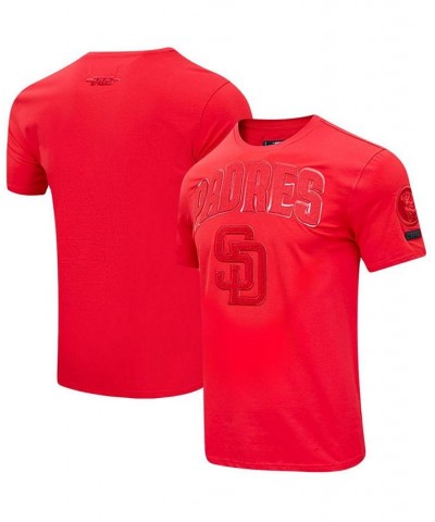 Men's San Diego Padres Classic Triple Red T-shirt $27.95 T-Shirts