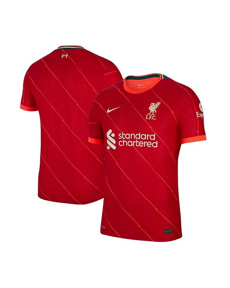 Men's Red Liverpool 2021/22 Home Vapor Match Authentic Jersey $51.87 Jersey