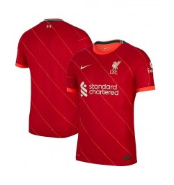 Men's Red Liverpool 2021/22 Home Vapor Match Authentic Jersey $51.87 Jersey