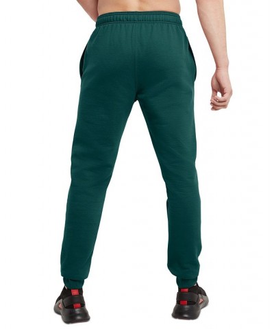 Men's Powerblend Fleece Joggers Forest Peak Green $24.94 Pants