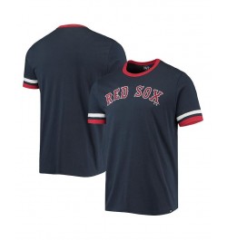 Men's '47 Navy Boston Red Sox Team Name T-shirt $26.49 T-Shirts