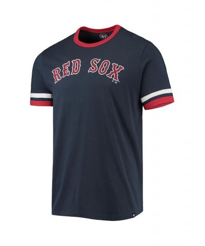 Men's '47 Navy Boston Red Sox Team Name T-shirt $26.49 T-Shirts