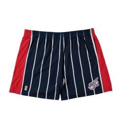 Men's Navy Houston Rockets Big and Tall Hardwood Classics Team Swingman Shorts $37.22 Shorts